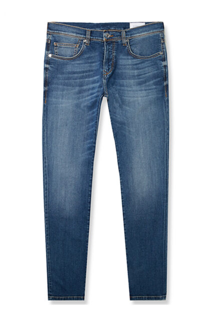 Spodnie Jayden Jeans Niebieskie z Przetarciami Baldessarini