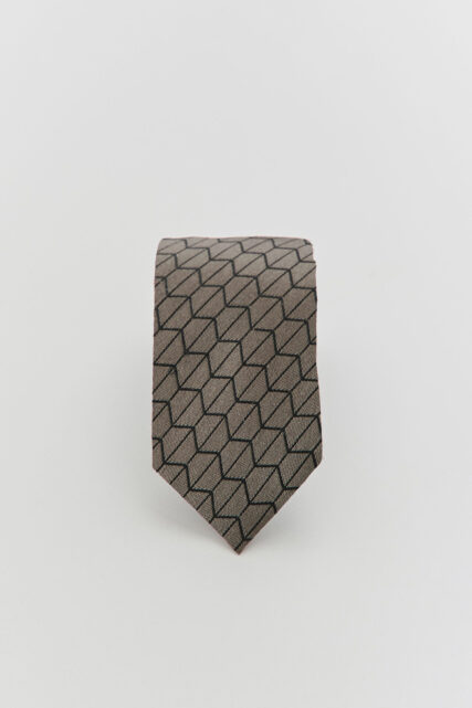 Krawat Jasnobrązowy Paulo