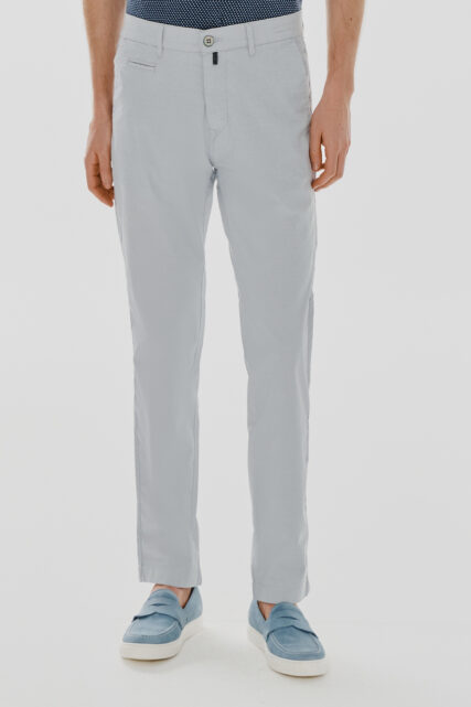 Spodnie męskie Chino w Prążek Pierre Cardin