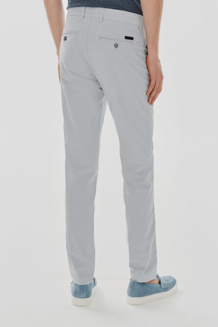 Spodnie męskie Chino w Prążek Pierre Cardin