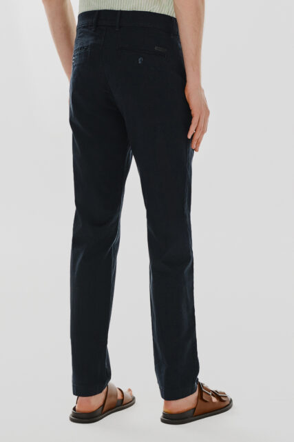 Spodnie męskie Chino Lyon Granatowe Pierre Cardin