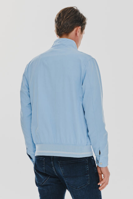Kurtka męska Bomber Jasnobłękitna Pierre Cardin