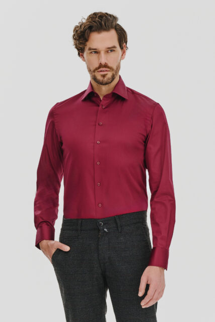 Koszula Bordowa Paulo