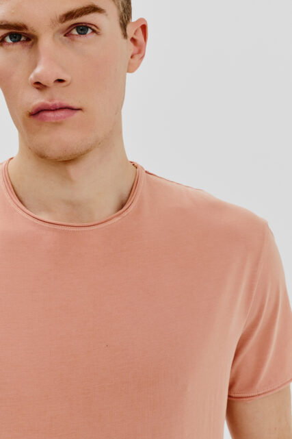 T-shirt Philo Brzoskwiniowy Strellson
