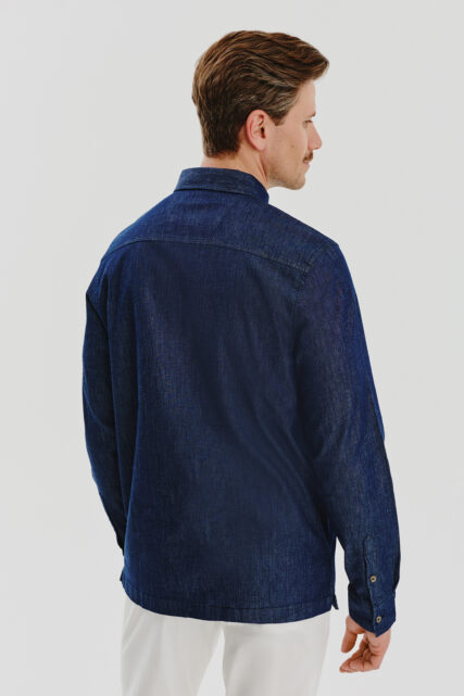 Koszula Bawełniana Denim Digel