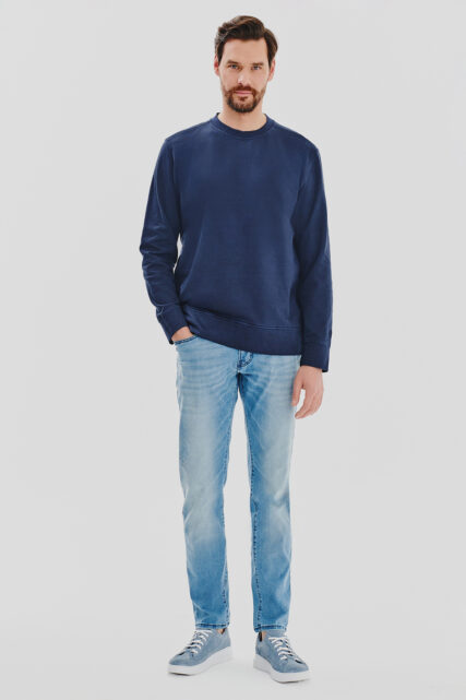 Bluza Dresowa Granatowa Pierre Cardin
