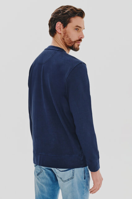 Bluza Dresowa Granatowa Pierre Cardin