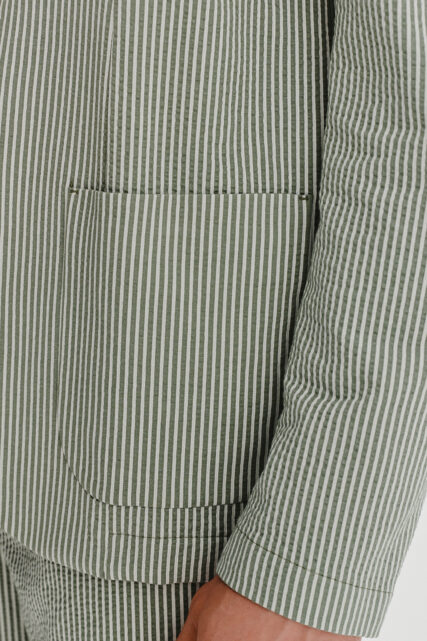 Marynarka Garniturowa Michel w Prążek Pierre Cardin