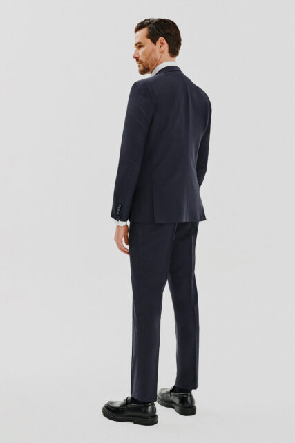 Marynarka Garniturowa New Grant Granatowa Pierre Cardin