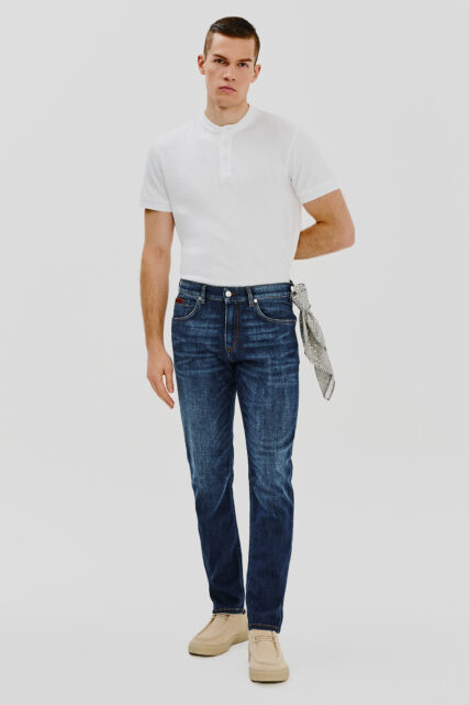 Spodnie Jeans Jayden Candiani Denim Niebieskie Baldessarini