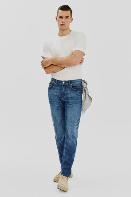 Spodnie Jeans Jayden Candiani Jasnoniebieskie Baldessarini