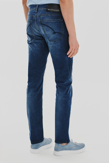 Spodnie Jack Jeans Elastyczne Granatowe Pierre Cardin