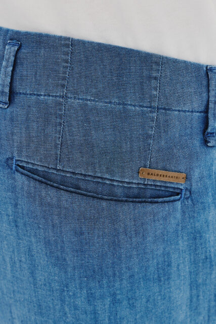 Spodnie Curt Chino Bawełniane Niebieskie Pierre Cardin