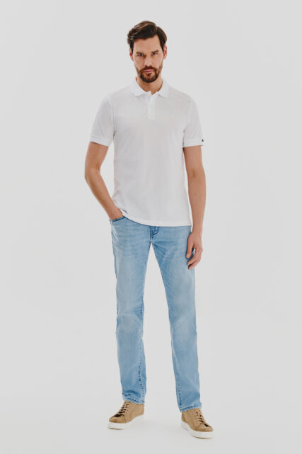 Spodnie Jeans Lyon Błękitne Pierre Cardin