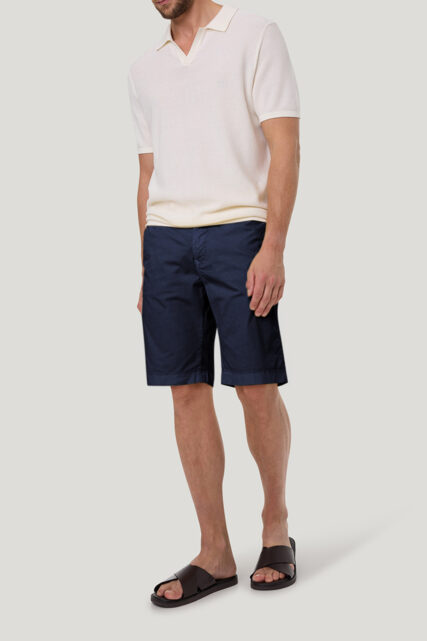 Szorty Chino Granatowe Pierre Cardin