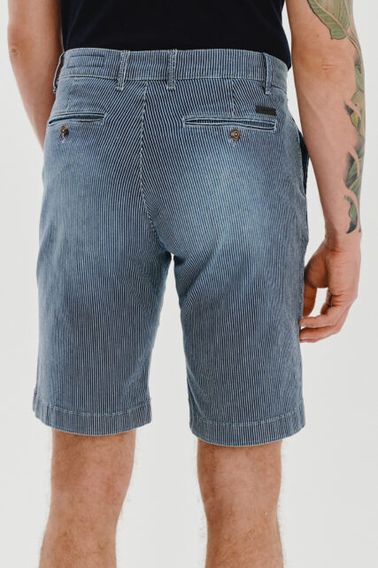 Szorty Chino w Prążek Pierre Cardin
