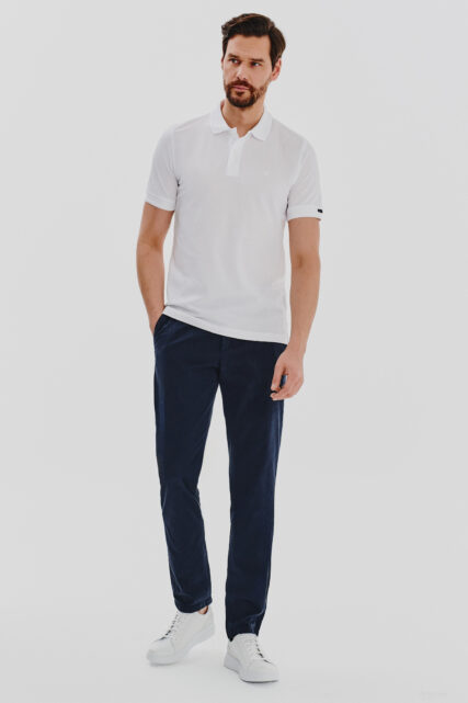 Koszulka Polo Biała Pierre Cardin