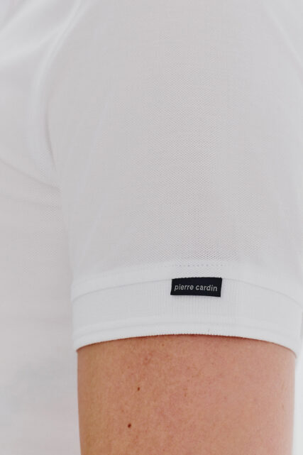 Koszulka Polo Biała Pierre Cardin