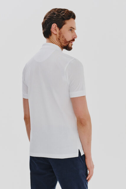 Koszulka Polo Biała Pierre Cardin