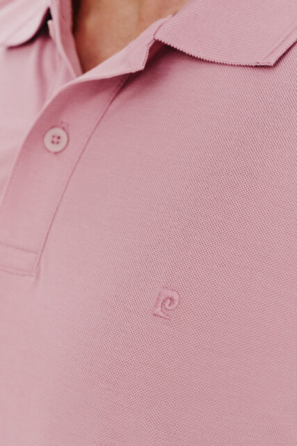 Koszulka Polo Różowa Pierre Cardin