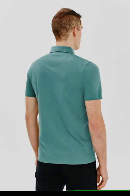 Koszulka Polo Miętowa Pierre Cardin