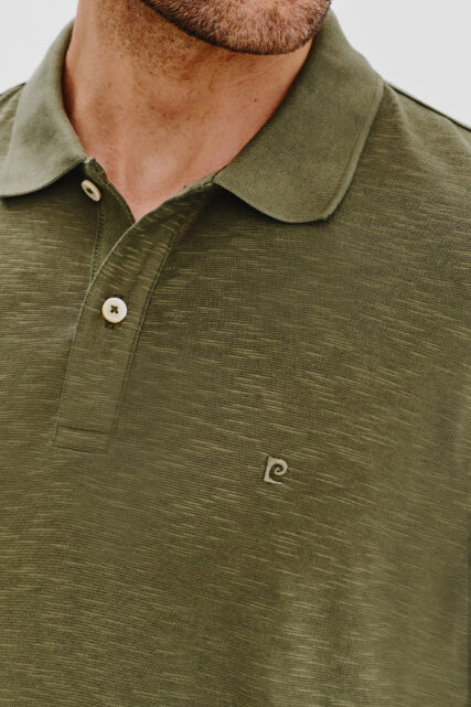 Koszulka Polo Oliwkowa Pierre Cardin