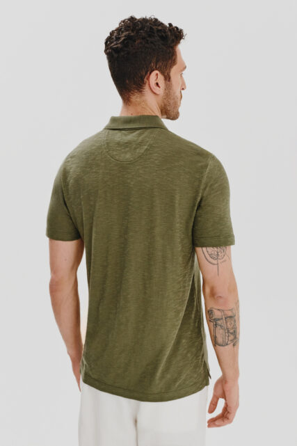 Koszulka Polo Oliwkowa Pierre Cardin