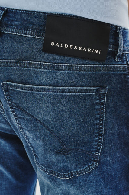 Spodnie Jack Jeans Elastyczne Ciemnoniebieskie Baldessarini