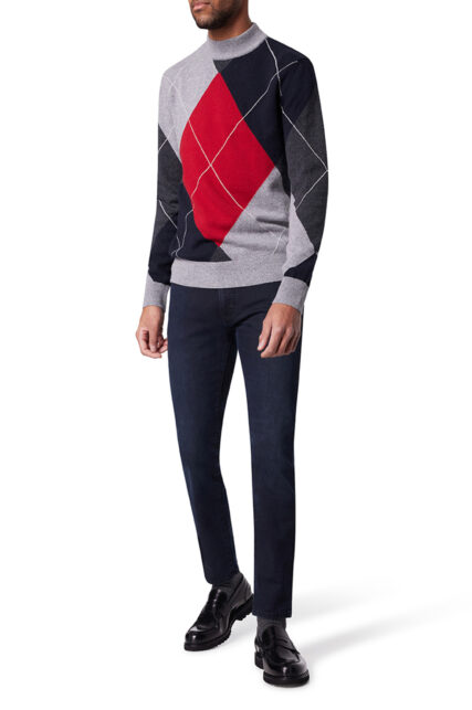 Spodnie Jeans Lyon Granatowe Pierre Cardin