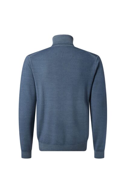 Golf z Wełny Merino Niebieski Pierre Cardin