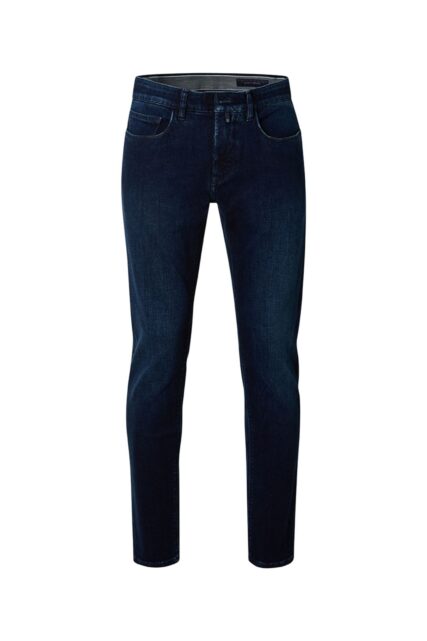 Niebieskie Jeansy Lyon z Kaszmirem Pierre Cardin