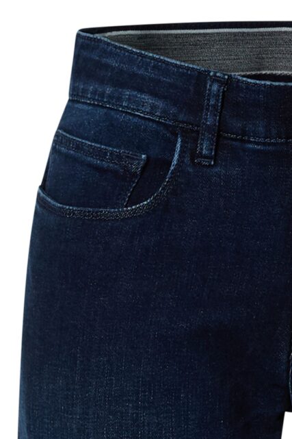 Niebieskie Jeansy Lyon z Kaszmirem Pierre Cardin