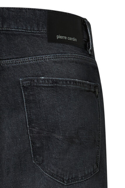 Spodnie Lyon Jeans Szare z Wytarciami Pierre Cardin
