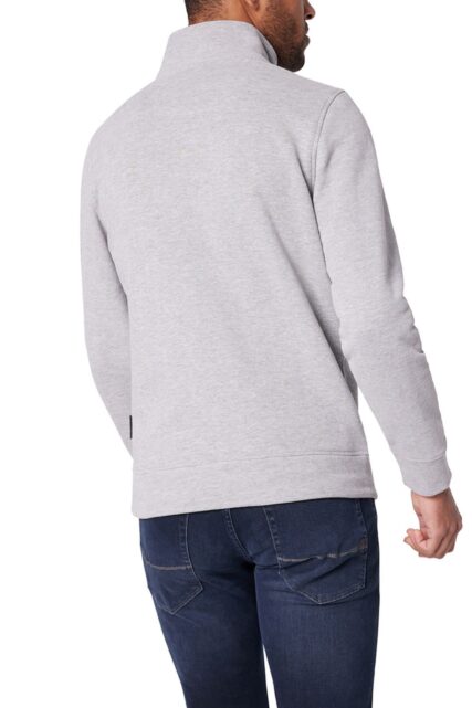 Bawełniana Bluza Troyer Szara Pierre Cardin