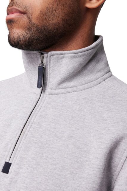 Bawełniana Bluza Troyer Szara Pierre Cardin
