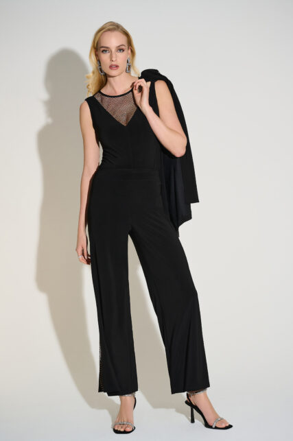 Stylowy Top Damski Czarny Joseph Ribkoff