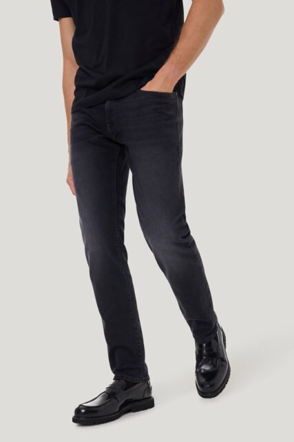 Spodnie Lyon Jeans Grafitowe Pierre Cardin