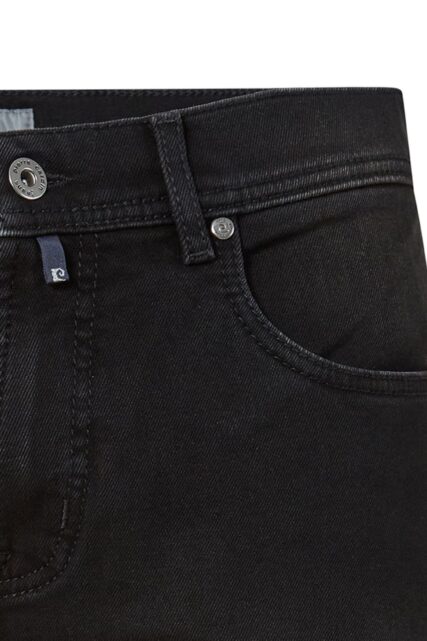 Spodnie Lyon Jeans Czarne Pierre Cardin