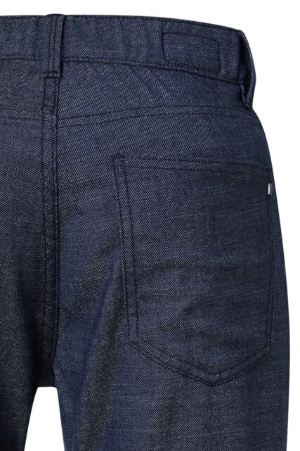 Spodnie z Wełną Limoux Niebieskie Melanż Pierre Cardin