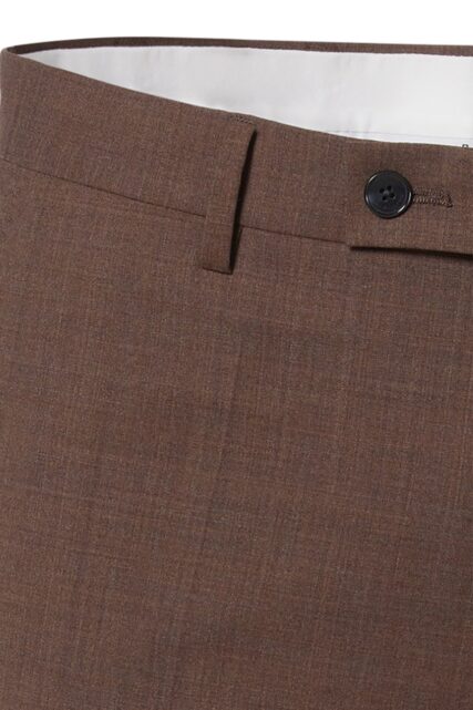 Brązowe Spodnie Garniturowe Massa Baldessarini