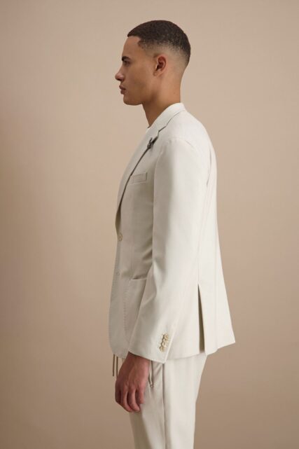 Marynarka Garniturowa Seba Beżowa Baldessarini