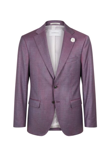 Fioletowa Marynarka Garniturowa Serano Baldessarini