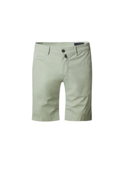 Szorty Chino z Bawełny Pistacjowe Pierre Cardin