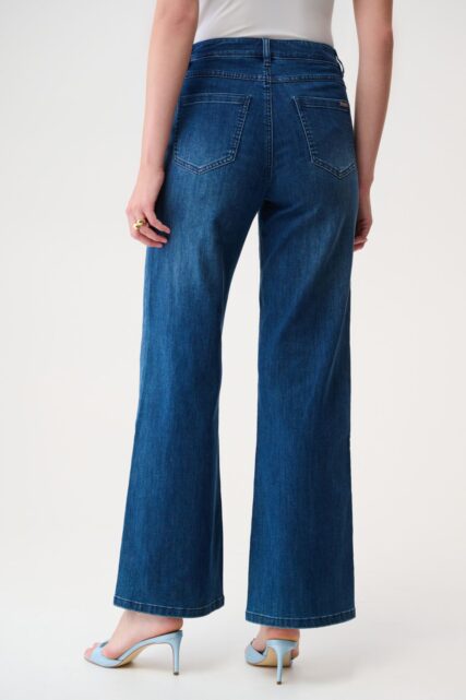 Niebieskie Jeansy z Szeroką Nogawką Joseph Ribkoff