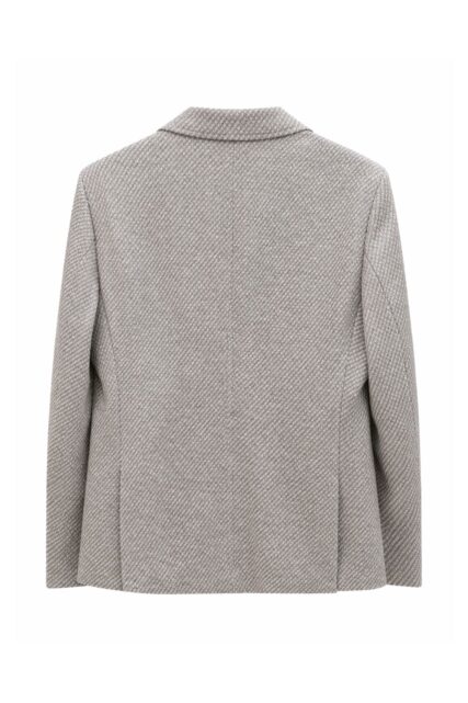 Beżowa Marynarka z Jerseyu Pierre Cardin