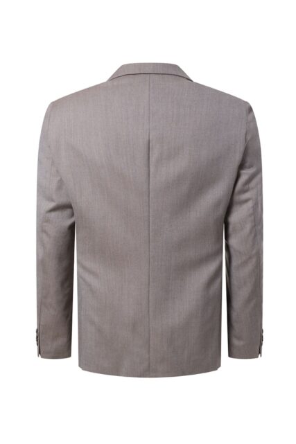 Marynarka Garniturowa Grant Beżowo-Szara Pierre Cardin