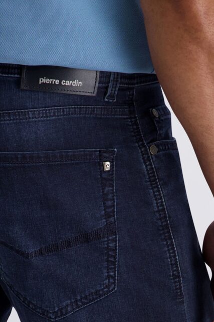 Granatowe Szorty Jeansowe Pierre Cardin
