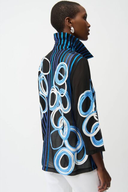 Elegancka Koszula z Abstrakcyjnym Wzorem Joseph Ribkoff