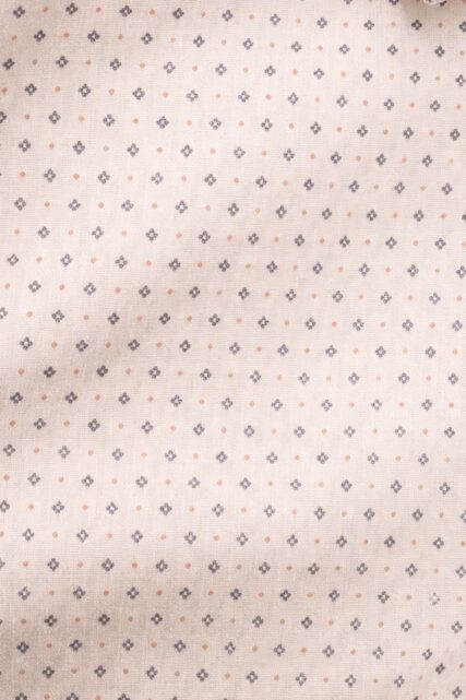 Bawełniana Koszula z Drobnym Nadrukiem Pierre Cardin