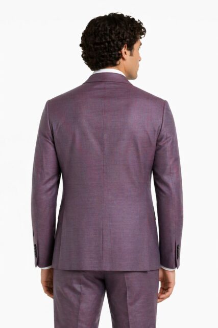 Fioletowa Marynarka Garniturowa Serano Baldessarini